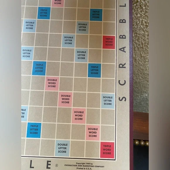 Rare Vintage Scrabble Board Game Selchow & Righter Co. 1948, 1949, 1953 Complete